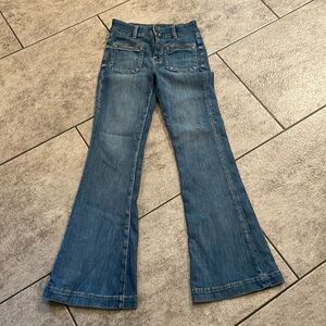 American Eagle Outfitters Blue Flare Jeans